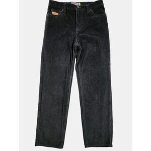 Empyre Relaxed Fit Corduroy Pants Mens 28 Black E0153321084A